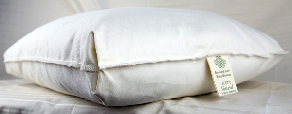 Standard 20x25 Pillows are custom filled to your desired softness with Test As You Rest Guarentee Standard Wool Pillow with Wool Fill to Specification