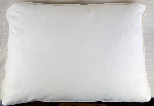 Organic cotton wrapped with ECO-Pure wool fill perfect for you 20x25 standard wool pillow