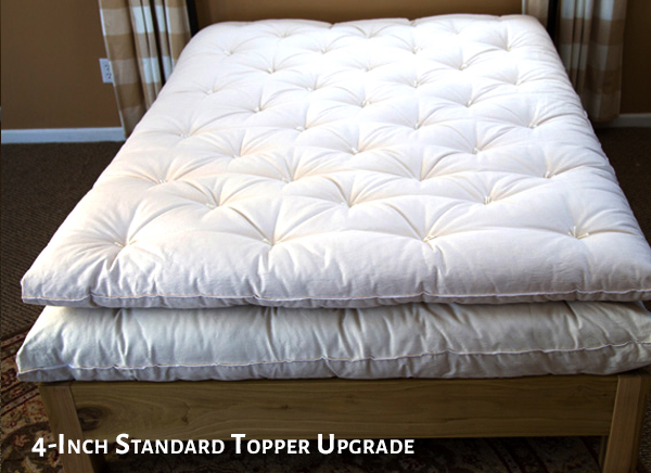 4" Wool Topper and Mattress