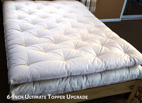 6" Wool Topper and Mattress