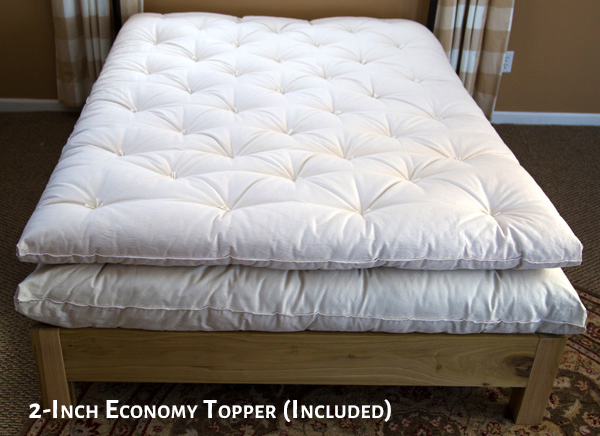 2" Wool Topper and Mattress