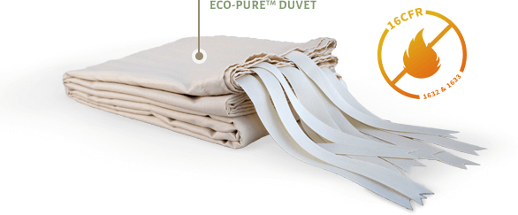 Wool mattresses & toppers pass federal standards for flammability & cigarette smoldering tests for fire safe products without chemicals 16cfr 1632 & 1633 flammability test to stop fires